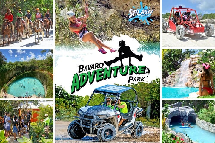Full-Day Bávaro Adventure Park: Buggy Circuit, 6-Line Zipline & Blue Lagoon Float