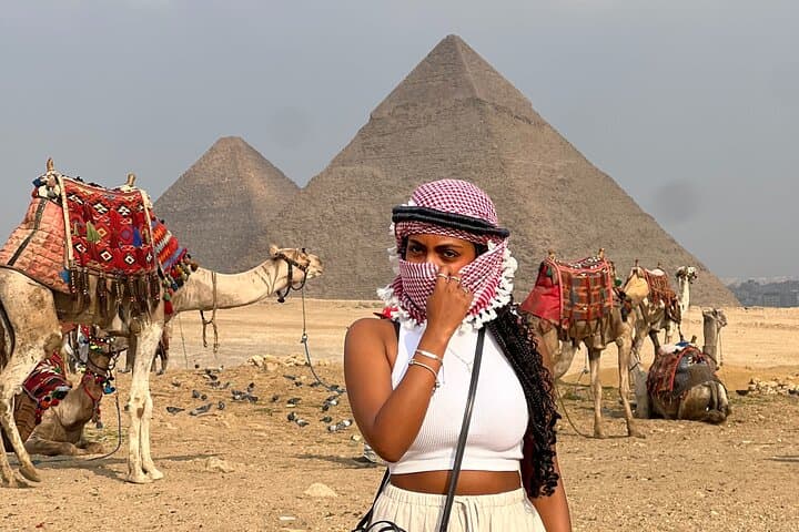 Giza Pyramids & Sphinx Private Half-Day Tour from Cairo with Camel Ride photo 3