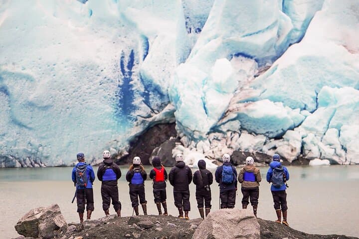 Paddling to Ice