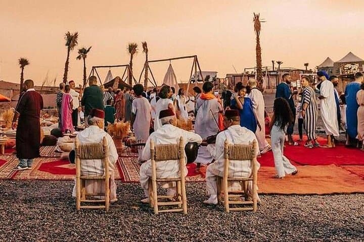 Agafay Desert Sunset Camel Ride and Berber Dinner from Marrakech