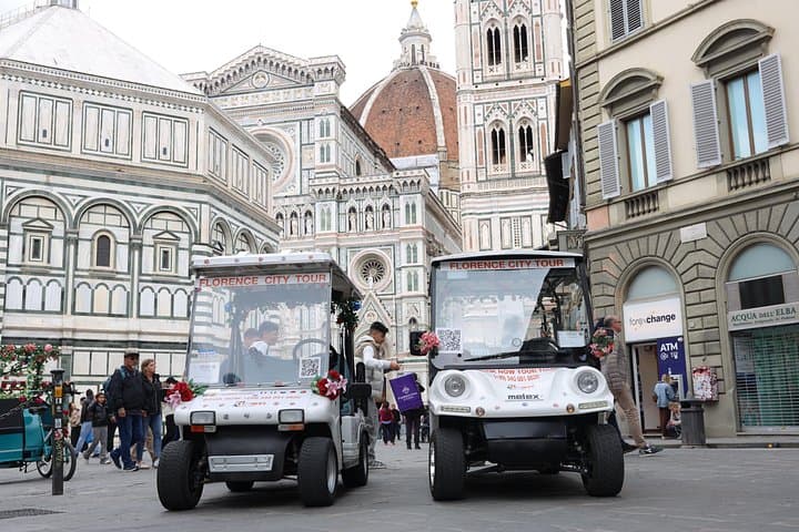 Glide Through Florence: Private Golf Cart Tour of Duomo, Ponte Vecchio & Hidden Lanes photo 1