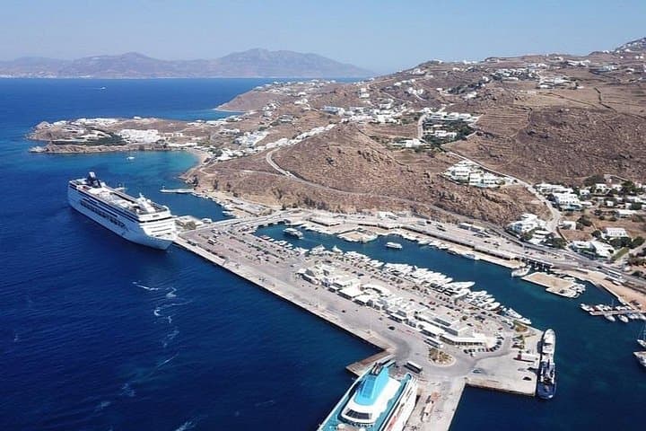 Mykonos Port Transfer to Elia Beach & Free Time in Mykonos Town (Small Group) photo 6