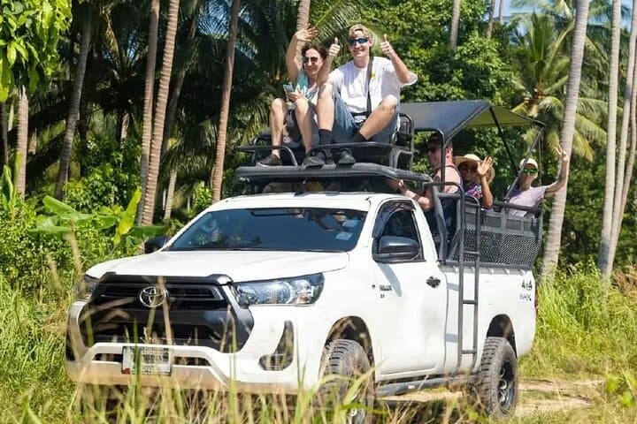 Koh Samui Private 4x4 Jungle Safari and Temple Day Tour — Big Buddha, Magic Garden & Waterfalls