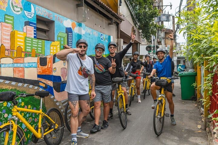 Saigon Railway Ride to Phu Chau Floating Temple — Half‑Day Cycling Tour photo 2