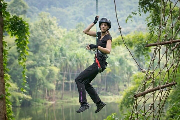 Kanchanaburi Tree Top Adventure: 40-Obstacle Zipline & Canopy Course photo 2