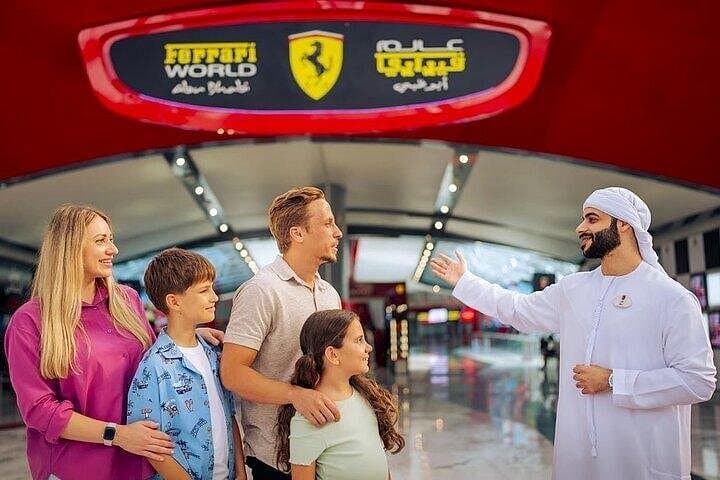Abu Dhabi Full-Day Private Sightseeing with Ferrari World Ticket: Sheikh Zayed to Yas Island photo 1