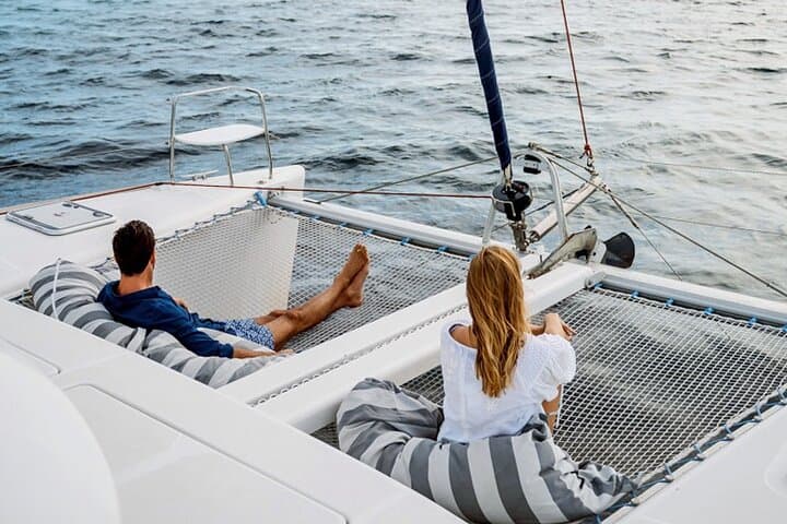 Cala Mondragó Private Sunset Catamaran Cruise — Mallorca Sunset Sail