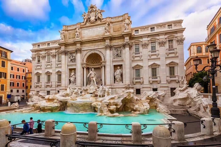 Private Rome Half-Day Car Tour — Colosseum, Trevi Fountain & Spanish Steps