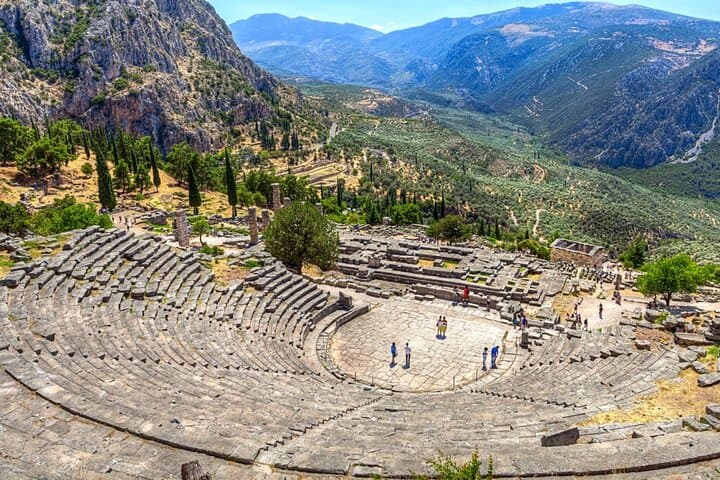 Delphi Full-Day Private Tour from Athens: Oracle, Ruins & Mountain Views