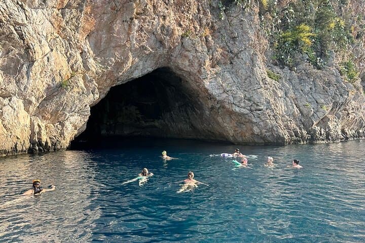 Secret Riviera Boat Tour to Mala Cave with Snorkeling from Nice photo 3