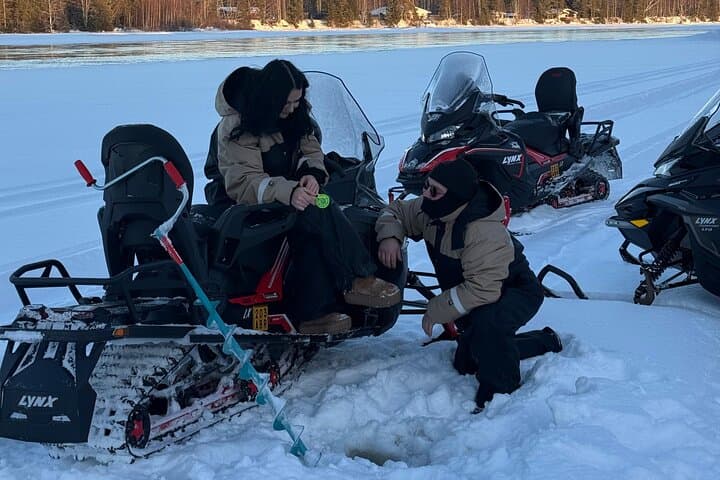 Lapland Snowmobile and Ice Fishing Experience — Rovaniemi Winter Adventure photo 2