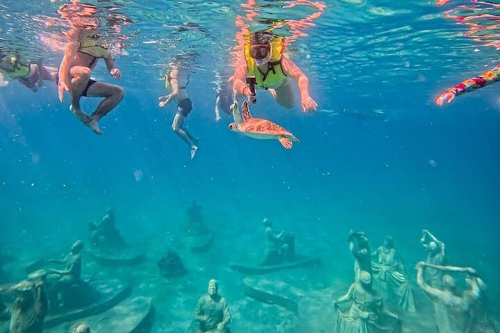 Snorkel Under SXM: Explore St Maarten’s Underwater Sculpture Park