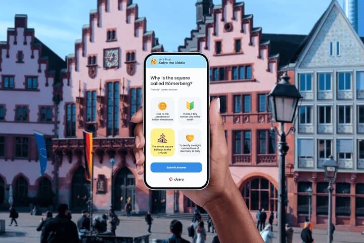 Frankfurt Interactive Self-Guided Walking Tour — Römer to Riverbank