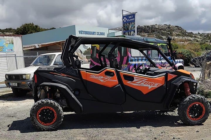 Lara Bay and Adonis Falls Quad & Buggy Tour — Akamas Off-Road Swim Adventure photo 1