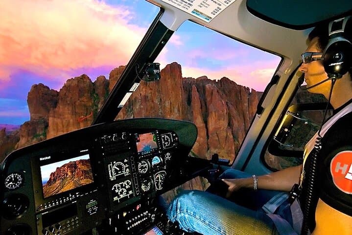 Phoenix Private Helicopter Adventure Flight: Soar Over Arizona’s Stunning Canyons and Peaks photo 4