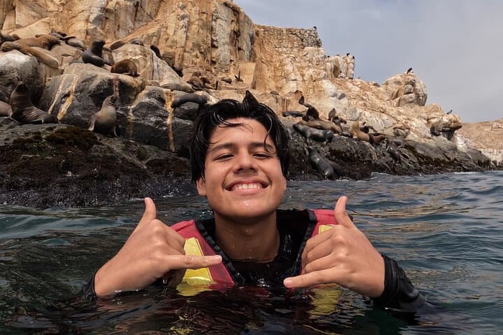 Palomino Islands Yacht Tour: Swim with Sea Lions off Callao photo 6
