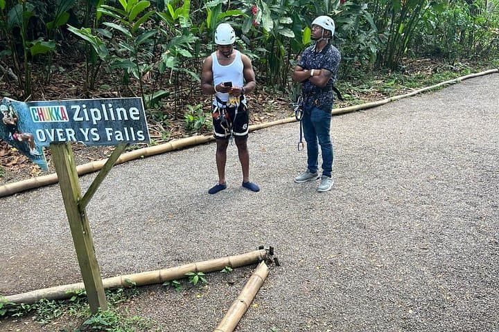 Dunns River Falls & Zipline Adventure from Kingston — Climb, Zip and Beach in Ocho Rios photo 3