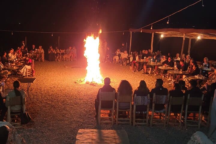 Agafay Desert Evening: Camel Ride, Berber Dinner & Fire Show from Marrakech