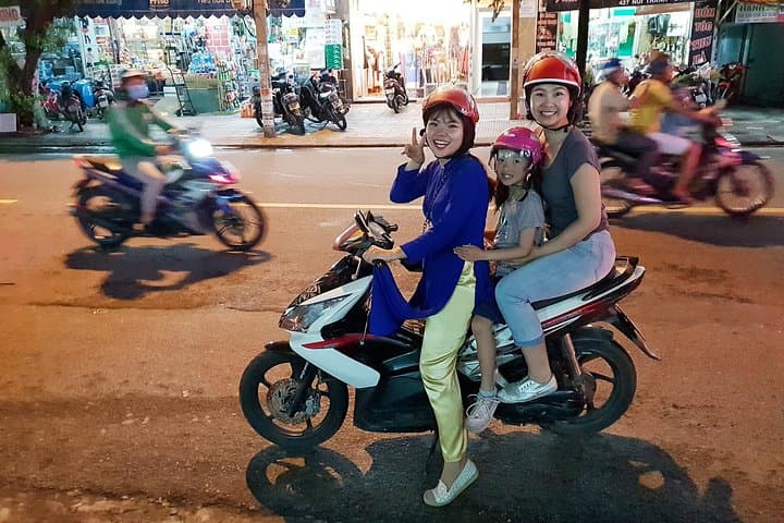 Hoi An Night Motorbike Food Tour & Private Lantern Cruise photo 1