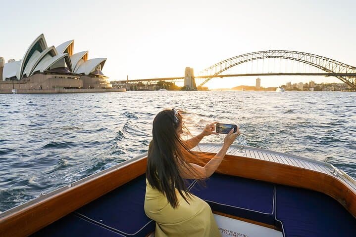 Sydney Harbour Sunset Selfies: Private Golden-Hour Harbour Cruise photo 6
