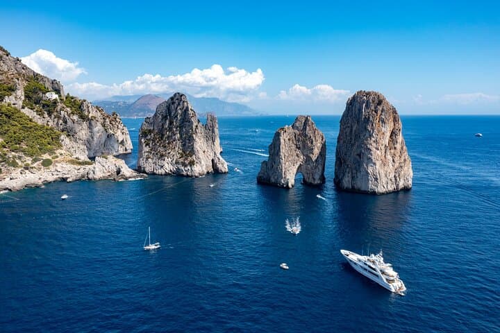 Private Capri Boat Tour: Faraglioni, Blue Grotto & Full-Day From Positano photo 5