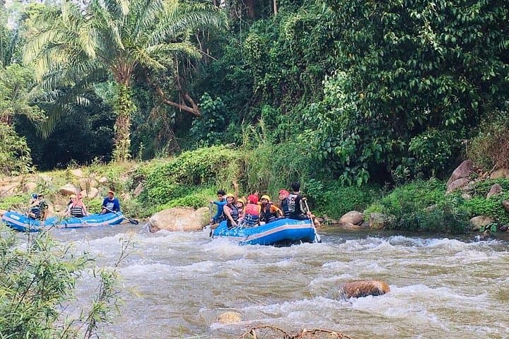 Krabi Whitewater Rafting and Suwan Khuha Temple Tour — Zipline, Waterfall & ATV photo 2