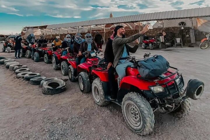 Sinai Desert Escape: Quad Biking & Bedouin Camel Ride from Sharm el Sheikh photo 1