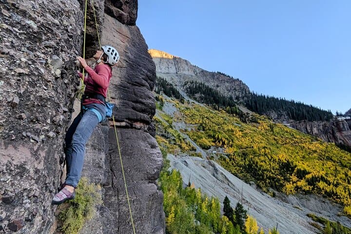 Guided Half-Day Rock Climbing in Telluride’s San Juan Cliffs photo 2