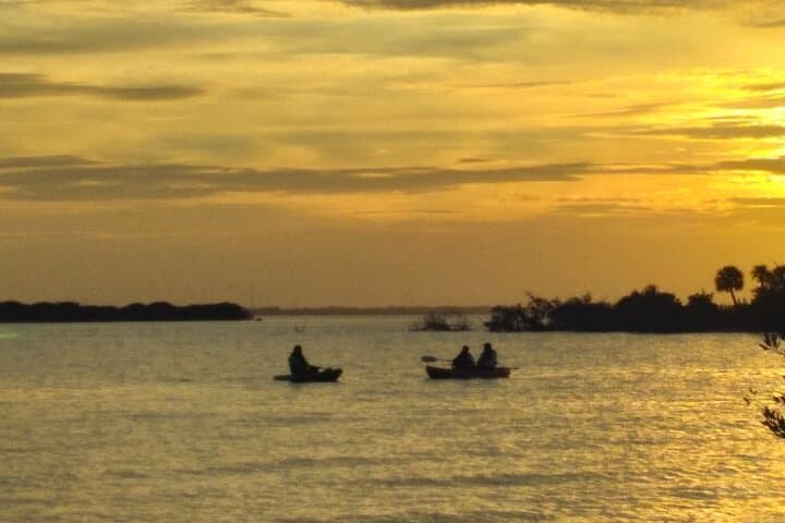 Clear Kayak Sunset Tour Cocoa Beach: Paddle Transparent Kayaks on the Banana River photo 4