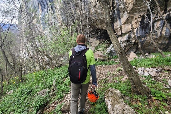 Half-Day Hike to Pellumbas Cave and Erzen River from Tirana: Cave Chambers, Canyon Views & River Swim photo 4