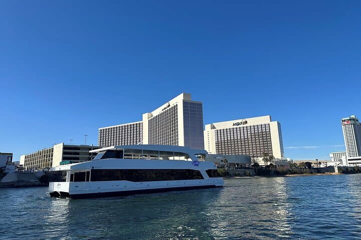 Laughlin Colorado River Adventure: Beach, Taxi Boat Ride & Petroglyph Hike photo 3