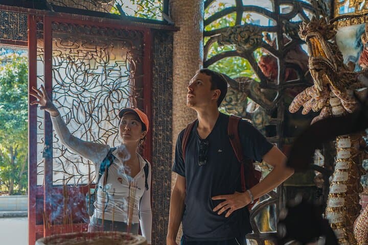 Saigon Railway Ride to Phu Chau Floating Temple — Half‑Day Cycling Tour photo 4