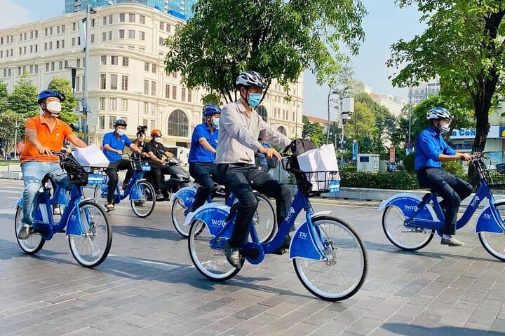 Discover Ho Chi Minh City Street Food & Hidden Life by Bicycle — 4-Hour Cyclo Tour