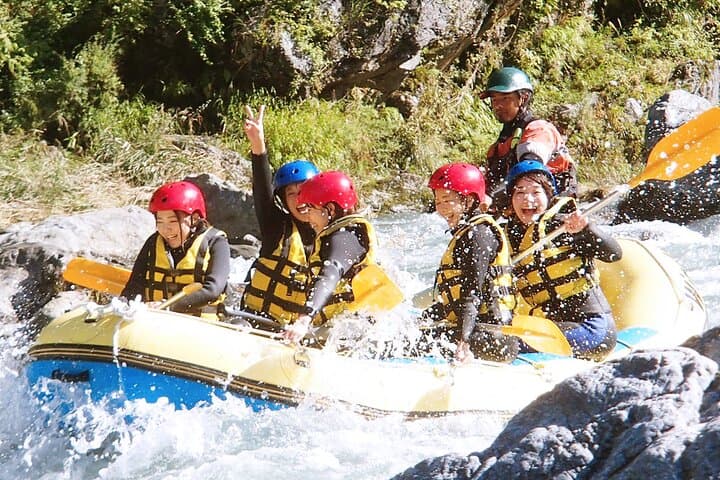 Tokyo Rafting and Hot Spring Day Tour — Tama River Whitewater & Onsen Escape