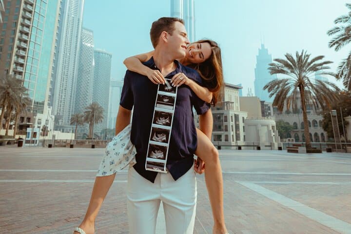 Burj Khalifa Portrait Photoshoot: Downtown Dubai Luxury Session photo 3