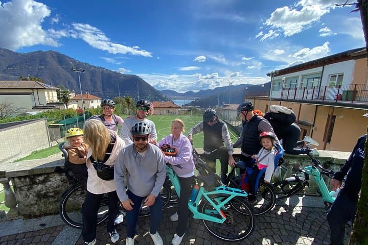 Lake Como Family E-Bike Treasure Hunt Above Bellagio