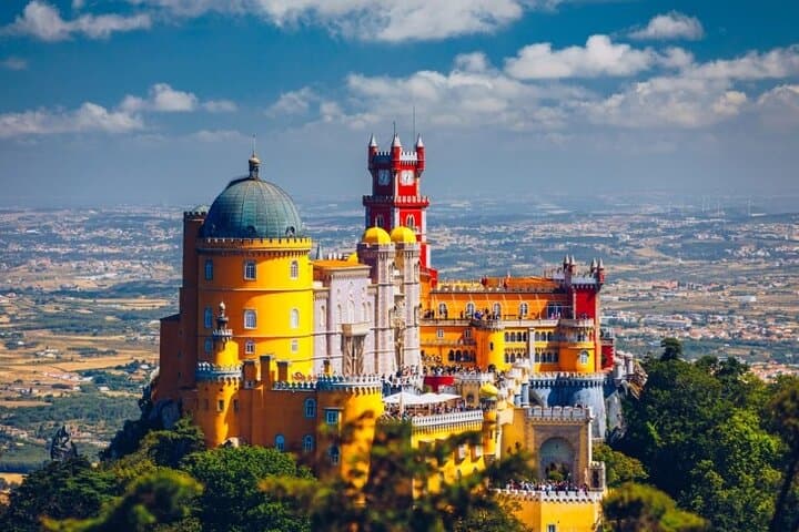 Full-Day Sintra Tour: Pena Palace, Cabo da Roca & Cascais Coastal Drive