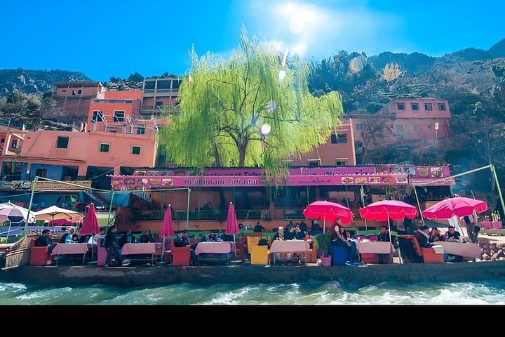 Private Atlas Mountains Day Trip to Ourika Valley & Setti Fatma Waterfalls photo 2