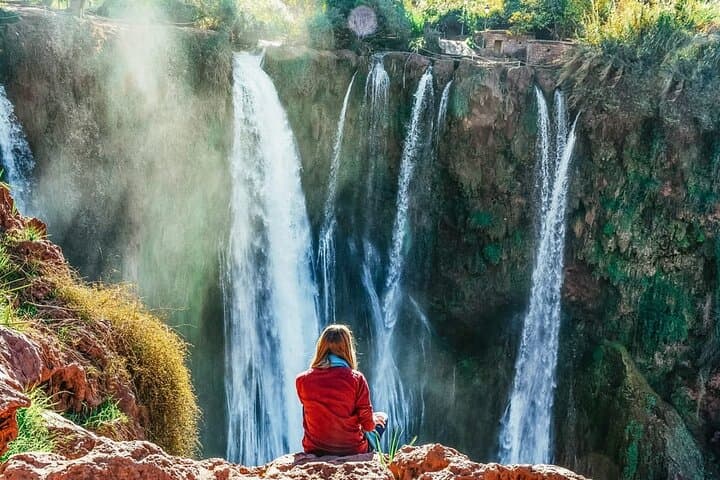 Ouzoud Waterfalls Day Tour from Marrakech — Boat Rides, Monkeys & Berber Lunch