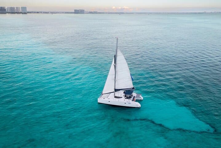 Isla Mujeres VIP Catamaran Day Trip: Snorkel, Playa Norte & Beach Club from Cancun photo 2