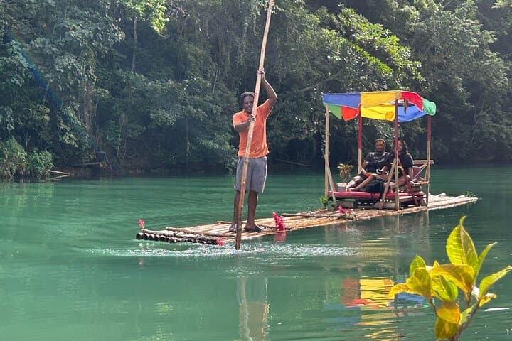 Great River Bamboo Rafting in Montego Bay: Scenic River Ride, Foot Massage & Local Shopping photo 3