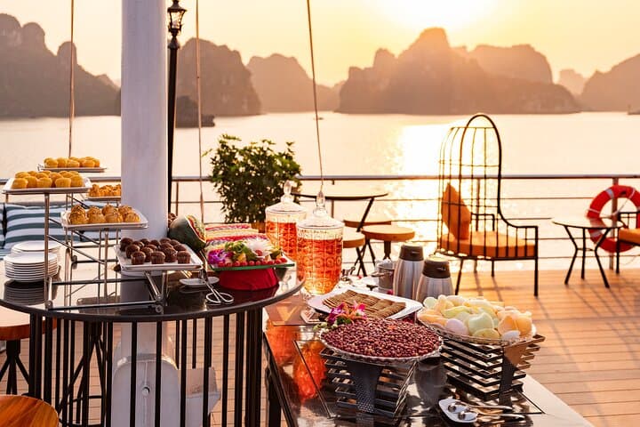Full-Day Halong Bay Cruise from Hanoi — Sung Sot Cave, Luon Kayak & Titop Island photo 4