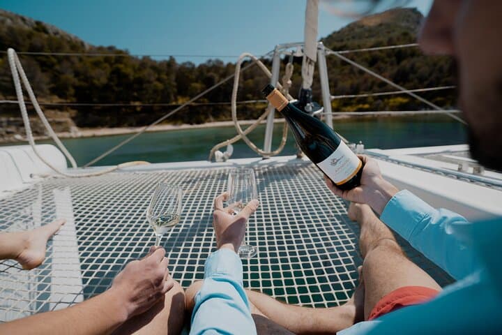 Nafplio Catamaran Cruise: Romvi & Daskalio Semi-Private Sail with Local Treats photo 6
