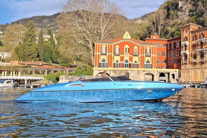Private Speedboat Grand Tour of Lake Como: Como to Bellagio, Varenna & Swim