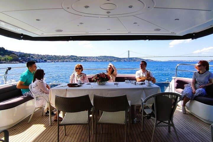Private Bosphorus Lunch Cruise: Luxury Yacht Sightseeing in Istanbul photo 2