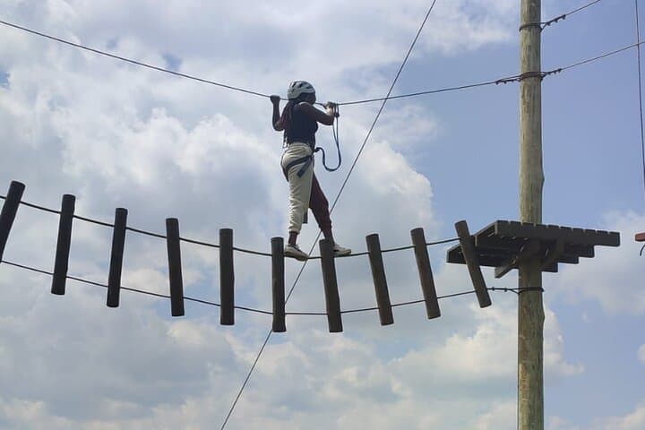 Nairobi Day Trip: High Ropes, Zipline & Kenyan BBQ at Burudani Adventure Park photo 2