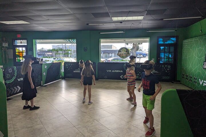 Cocoa Beach VR at Skull & Books: Free-Roam Arcade and Bookshop Escape photo 2