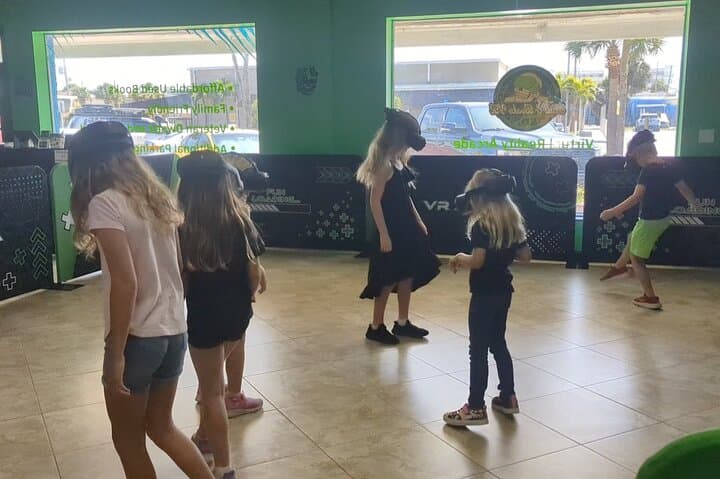 Cocoa Beach VR at Skull & Books: Free-Roam Arcade and Bookshop Escape photo 4