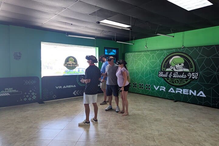 Cocoa Beach VR at Skull & Books: Free-Roam Arcade and Bookshop Escape photo 5