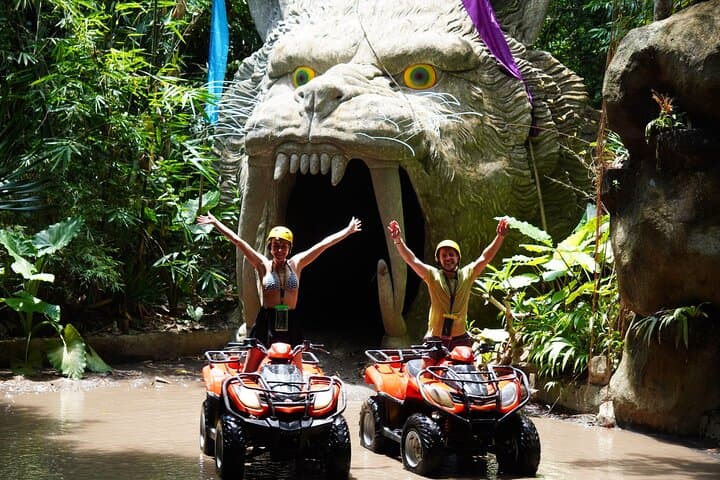 Ubud ATV Adventure: Quad Through Waterfalls, Rice Terraces & Jungle Tunnels
